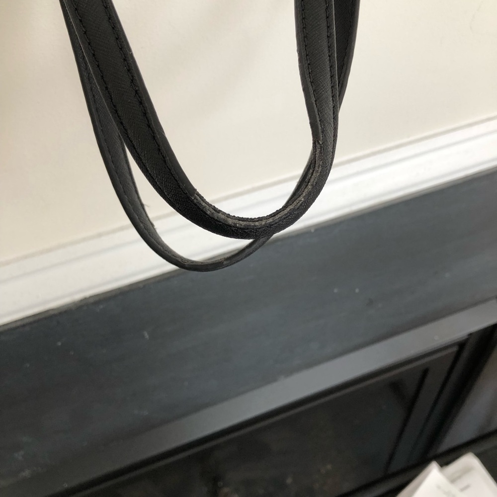 Michael Kors Black Leather Tote - Picture 6 of 8
